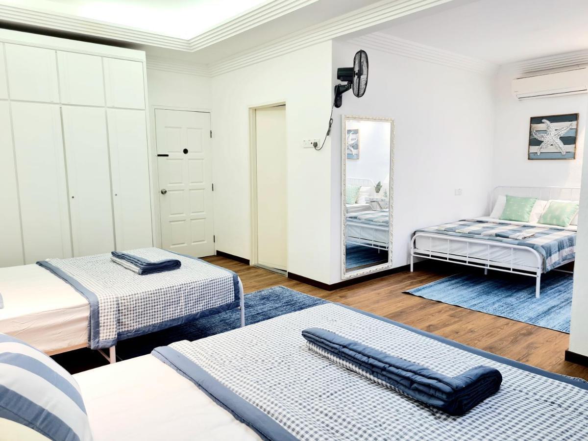 527 Beachhouse L 5 Bedroom With Swimming Pool - 3Min Walk To The Beach Танджунг-Бунга Экстерьер фото