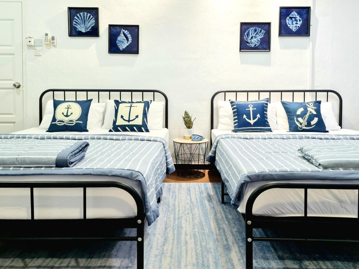 527 Beachhouse L 5 Bedroom With Swimming Pool - 3Min Walk To The Beach Танджунг-Бунга Экстерьер фото